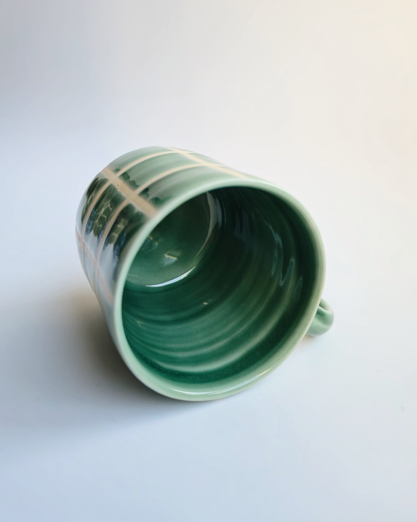 Square Tile Mug - Jade