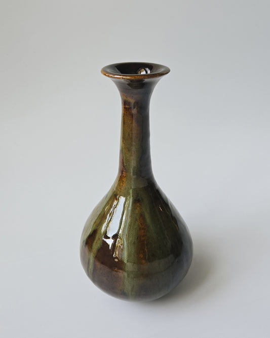 Teardrop Vase 4 - Forest Ember