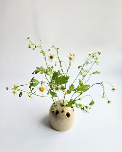 Pebble Frog Vase - Chai