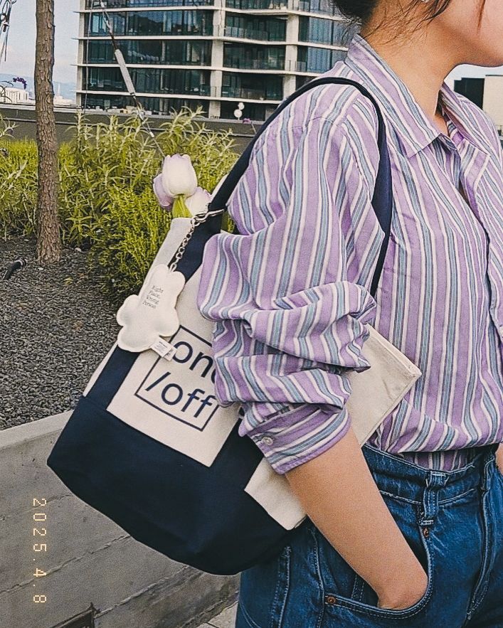 One Off Ceramics Mini Canvas Tote